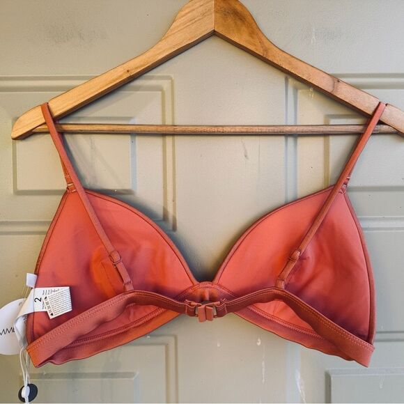 ZIMMERMANN Triangle bikini top Peach - Picture 5 of 9